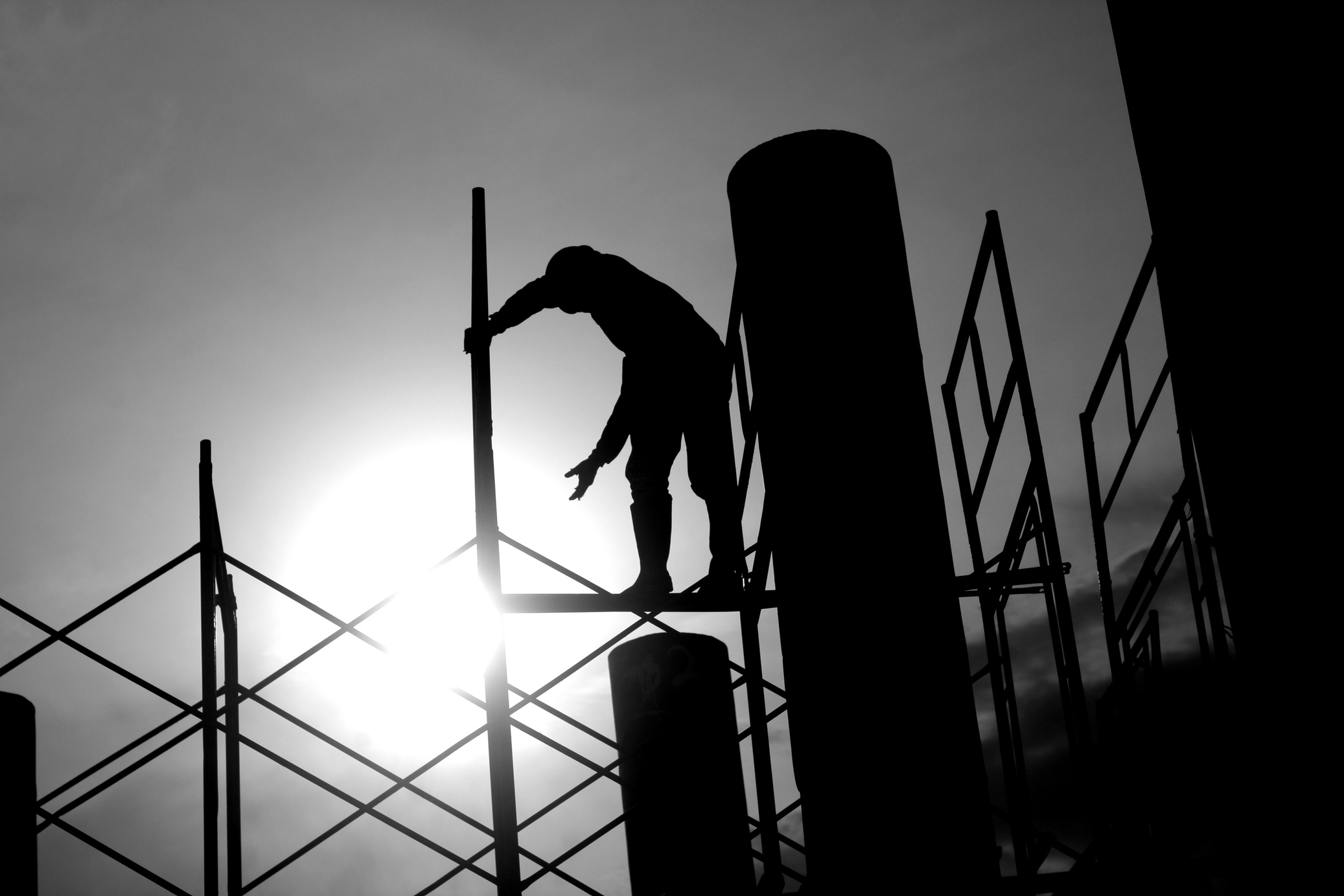 Worker at the Construction Site